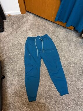 Fabletics Teal Jogger Pants (short)